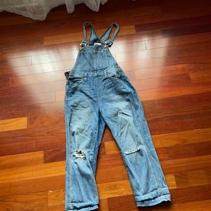 Madewell overalls. Size 8. Oversized look.